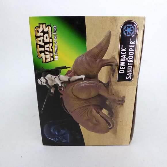 NEW 1997 KENNER STAR WARS POWER OF THE FORCE DEWBACK & SANDTROOPER ACTION FIGURE - Picture 5 of 11